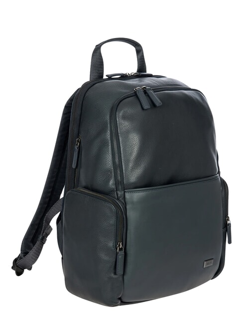 TORINO Zaino porta pc 15", in pelle navy - Zaini da lavoro porta PC