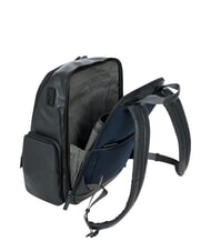 BRIC&rsquo;S TORINO Zaino porta pc 15", in pelle navy - Zaini da lavoro porta PC - 5