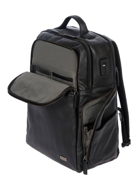 TORINO Zaino porta PC 15,6", in pelle Nero - Zaini da lavoro porta PC