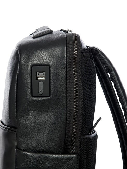 TORINO Zaino porta PC 14", in pelle Nero - Zaini da lavoro porta PC
