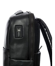 BRIC&rsquo;S TORINO Zaino porta PC 14", in pelle Nero - Zaini da lavoro porta PC - 7