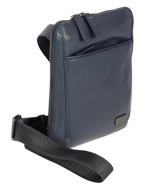 TORINO Borsello piatto in pelle navy - Tracolle Uomo