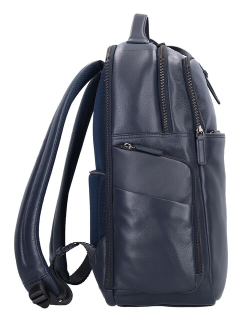 TORINO Zaino porta PC 15,6", in pelle navy - Zaini da lavoro porta PC
