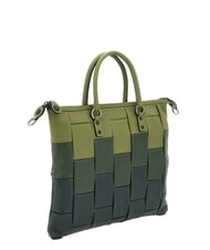 GABS G3 PLUS L Borsa shopping trasformabile, in pelle prezzemolo/olive green/abete - Borse Donna - 3