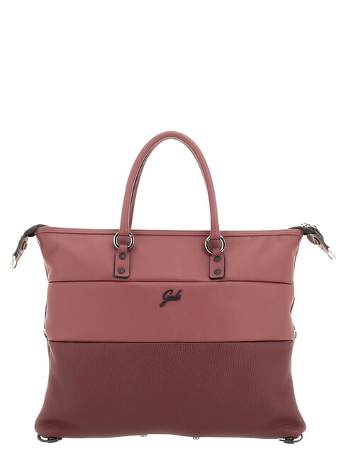 G3 PLUS L Borsa shopping trasformabile, in pelle chianti - Borse Donna