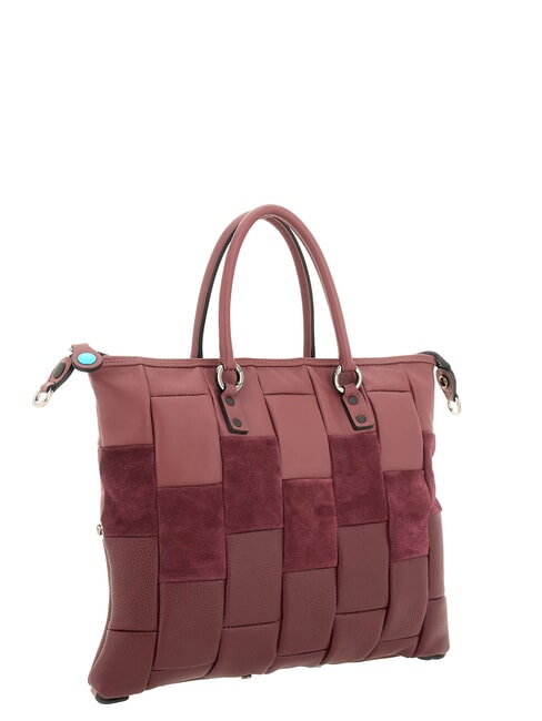 G3 PLUS L Borsa shopping trasformabile, in pelle chianti - Borse Donna