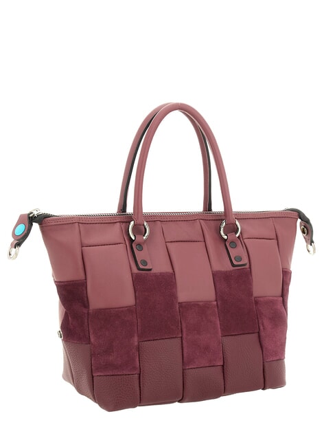 G3 PLUS L Borsa shopping trasformabile, in pelle chianti - Borse Donna