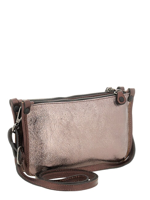 BELLA Borsa mini a tracolla, in pelle comb.bottiglia - Borse Donna