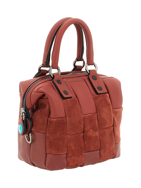G3 MINI M Borsa trasformabile, in pelle terracotta - Borse Donna