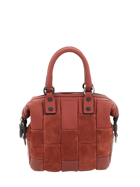G3 MINI M Borsa trasformabile, in pelle terracotta - Borse Donna