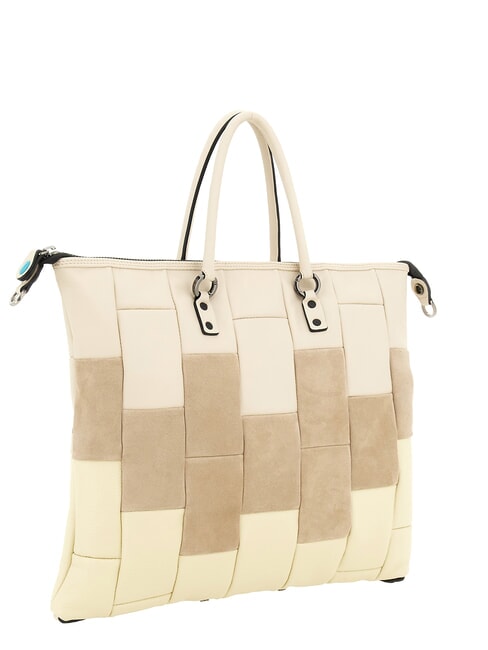 G3 PLUS XL Borsa shopping trasformabile, in pelle lino - Borse Donna