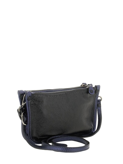 BELLA Borsa mini a tracolla, in pelle comb.carbone - Borse Donna