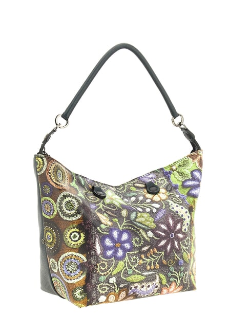 G3 PLUS LARGE MULTICOLOR Borsa piattina shopping trasformabile multicolor - Borse Donna