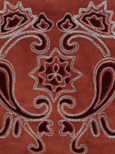 BEYONCE Pochette con tracolla, in pelle terracotta - Borse Donna