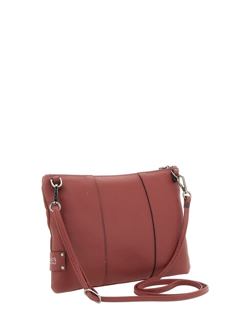BEYONCE Pochette con tracolla, in pelle terracotta - Borse Donna