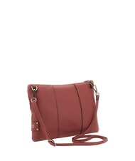 GABS BEYONCE Pochette con tracolla, in pelle terracotta - Borse Donna - 3