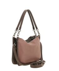 GABS ARIANA Borsa shopping a spalla, con tracolla, in pelle toni balsamico - Borse Donna - 4