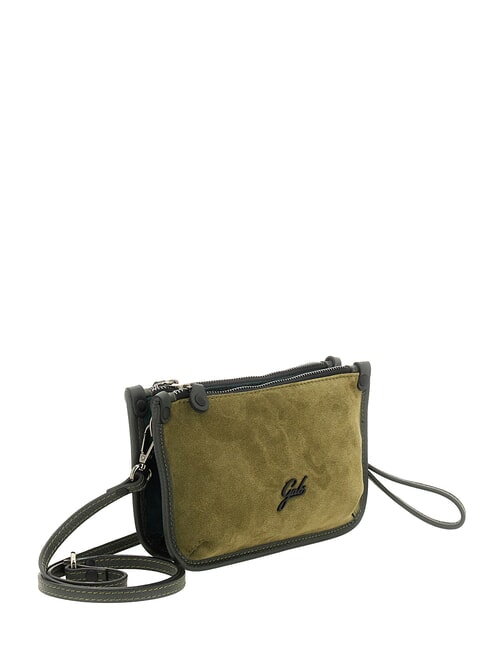 BELLA Borsa mini a tracolla, in pelle toni prezzemolo - Borse Donna