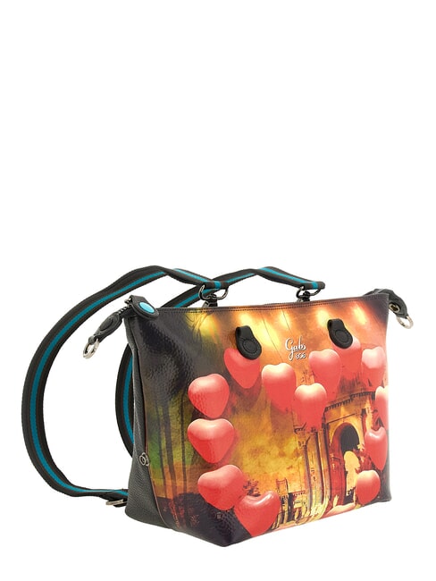 G3 PLUS MEDIUM MULTICOLOR Borsa piattina shopping trasformabile multicolor - Borse Donna