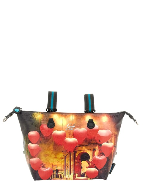 G3 PLUS MEDIUM MULTICOLOR Borsa piattina shopping trasformabile multicolor - Borse Donna