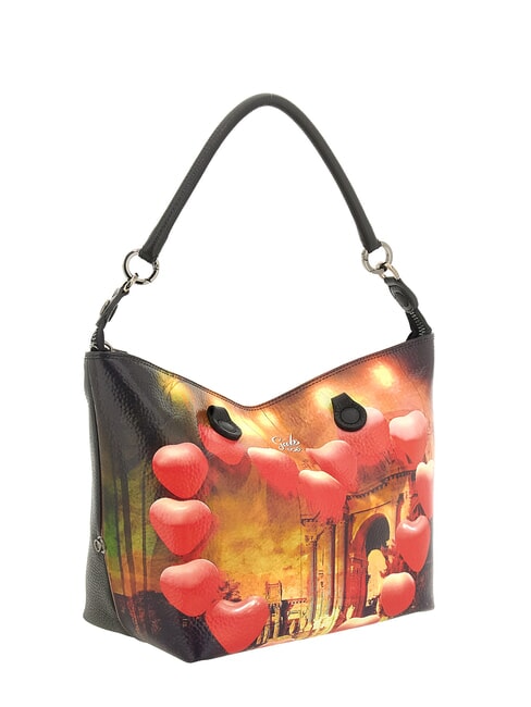 G3 PLUS MEDIUM MULTICOLOR Borsa piattina shopping trasformabile multicolor - Borse Donna
