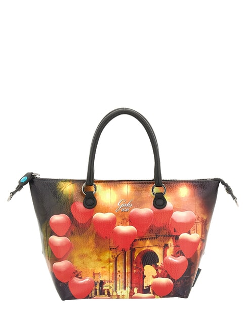 G3 PLUS MEDIUM MULTICOLOR Borsa piattina shopping trasformabile multicolor - Borse Donna