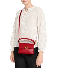 COCCINELLE BINXIE Mini Bag a mano, con tracolla sangria - Borse Donna - 2