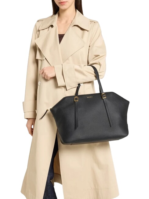 CHERRY Borsa a spalla, in pelle Nero - Borse Donna