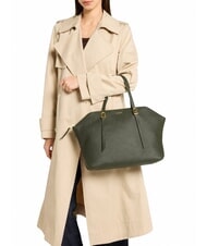 COCCINELLE CHERRY Borsa a spalla, in pelle alga - Borse Donna - 2