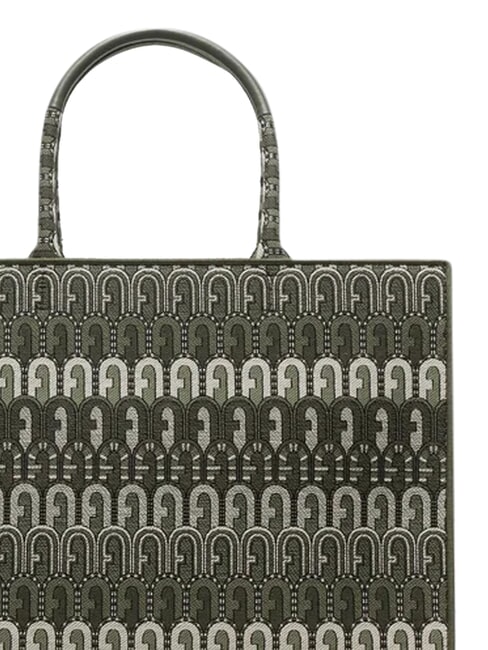 OPPORTUNITY L Borsa tote jacquard riciclato toni cactus - Borse Donna