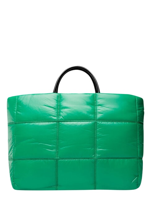 OPPORTUNITY Borsa tote in tessuto lucido jolly green - Borse Donna