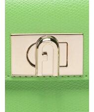 FURLA 1927 Borsa mini in pelle con tracolla wasabi - Borse Donna - 4