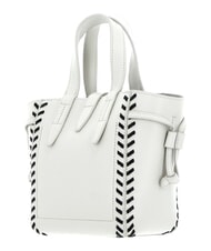 FURLA NET Borsa mini a mano, con tracolla marshmallow+nero - Borse Donna - 4