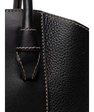 FURLA MIASTELLA Borsa tote stampa Roma Nero - Borse Donna - 7
