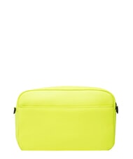FURLA IRIS Borsa mini a mano, con tracolla giallo fluorescente+nero - Borse Donna - 3