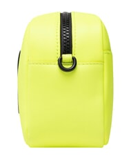 FURLA IRIS Borsa mini a mano, con tracolla giallo fluorescente+nero - Borse Donna - 4