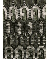 FURLA OPPORTUNITY S Borsa tote jacquard riciclato toni cactus - Borse Donna - 4