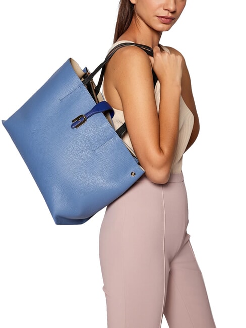 SOFIA  Shopping bag Milestone onda+nero+pacific - Borse Donna