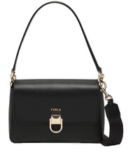 FURLA CIRCE Borsa a spalla, in pelle Nero - Borse Donna - 3