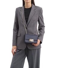 FURLA BELLA  Mini Bag a tracolla, in pelle ink blue - Borse Donna - 2