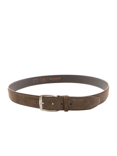 CASUAL Cintura in pelle suede accorciabile cocoa - Cinture