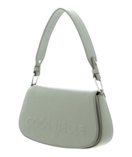 COCCINELLE MYRTHA MAXI LOG Borsa a spalla in pelle con tracolla greenery - Borse Donna - 4