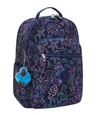 KIPLING SEOUL COLLEGE BTS Zaino porta PC 15" - Zaini Scuola & Tempo Libero