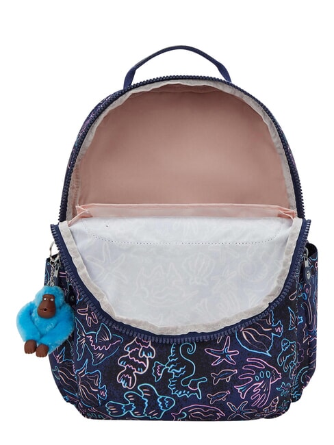 SEOUL COLLEGE BTS Zaino porta PC 15" disco fish - Zaini Scuola & Tempo Libero