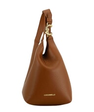 COCCINELLE C-EASY  Borsa a spalla, con tracolla cognac - Borse Donna - 4