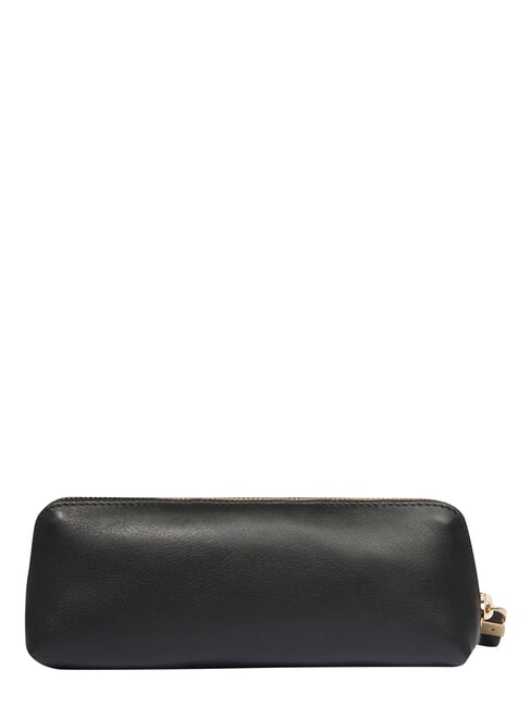 CIRCLE Astuccio porta penne, in pelle Nero - Bustine & Necessaire