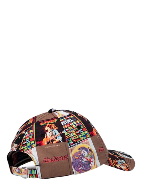 CLASSIC Cappello con visiera bob marley all over print - Cappelli
