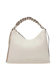 COCCINELLE BOHEME GRANA DOUBLE Sacca grande a spalla in pelle bleu/bou - Borse Donna - 5