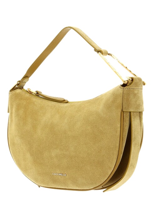 PRISCILLA SUEDE Borsa piccola a spalla con tracolla citronella - Borse Donna