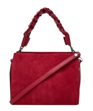 COCCINELLE BOHEME SUEDE BIMATERIAL  Mini Bag a mano, con tracolla sangria - Borse Donna - 3